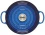 Panela Redonda Signature Le Creuset Azure Blue 30 cm