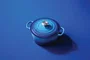 Panela Redonda Signature Le Creuset Azure Blue 30 cm