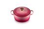 Panela Redonda Signature Le Creuset Berry 18 cm