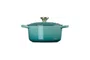 Panela Redonda Signature Le Creuset Bleu Riviera 18 cm
