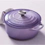 Panela Redonda Signature Le Creuset Bluebel Purple 22 cm