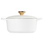Panela Redonda Signature Le Creuset Branco 20 cm