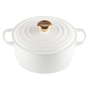 Panela Redonda Signature Le Creuset Branco 20 cm
