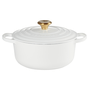 Panela Redonda Signature Le Creuset Branco 20 cm