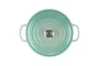 Panela Redonda Signature Le Creuset Cool Mint 24 cm