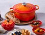 Panela Redonda Signature Le Creuset Laranja 14 cm