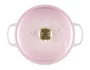 Panela Redonda Wicked Glinda Signature Le Creuset Shell Pink 24 cm