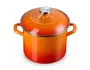 Panela Stock Pot com Pegador em Aço Inox Le Creuset Laranja 22 cm