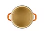 Panela Stock Pot com Pegador em Aço Inox Le Creuset Laranja 22 cm