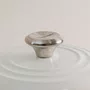 Panela Stock Pot com Pegador Inox Le Creuset Meringue 22 cm