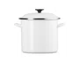 Panela Stock Pot Le Creuset Branco 22 cm