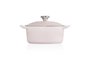 Panela Traditional Coração Le Creuset Shell Pink 20cm