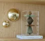 Peça Decorativa Em Acrílico Baby Meia Lua Gold By Gabs