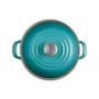 Penela StockPot com Pegador Inox Le Creuset Azul Caribe 22cm