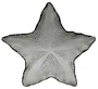 Petisqueira Acrílico Grande Estrela Verde 37 cm