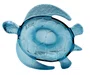 Petisqueira Acrílico Pequena Tartaruga Azul 27 cm