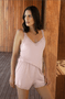 Pijama Curto Abelle Trussardi Rosa G
