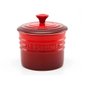 Porta Condimentos Em Cerâmica Pequeno Le Creuset Vermelho 
