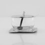 Porta Geleia Ritratto Com Colher Inox Riva Prataria
