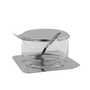 Porta Geleia Ritratto Com Colher Inox Riva Prataria
