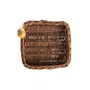 Porta Guardanapo em Vime Natural com Laranja Sweet Home Decor