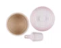 Porta Ração com Dosador Pet Collection Le Creuset Shell Pink 2,3 L
