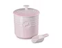 Porta Ração com Dosador Pet Collection Le Creuset Shell Pink 2,3 L