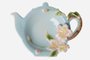 Porta Saquinho de Chá Iris em Porcelana Manu Fisch