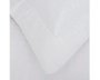 Porta Travesseiro Damask Square 300 Fios Buddemeyer Branco 50 x 90 cm
