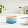Pote Com Tampa Le Creuset Azul Caribe 420 ml
