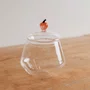 Pote em Vidro Borossilicato Maça 800 ml