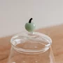 Pote em Vidro Borossilicato Maça Verde 560 ml