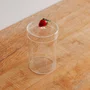 Pote em Vidro Borossilicato Morango 750 ml