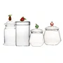 Pote em Vidro Borossilicato Morango 750 ml