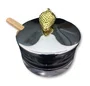 Pote Para Geleia Royale Com Colher Orfevrerie Royale
