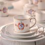 Prato de Jantar Love Birds Pip Studio Branco