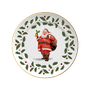 Prato de Sobremesa de Papai Noel Versa Germer 22 cm
