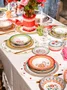 Prato Fundo em Porcelana Coração Mamma Mia Baci Milano
