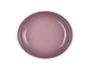 Prato Fundo Oval Flora Le Creuset Mauve Pink 22 cm