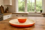 Prato para Aperitivo de Cerâmica Le Creuset Laranja 36 cm