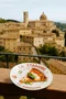 Prato Raso em Cerâmica Toscana Pomodoro 27 cm