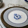Prato Raso Jantar Blue Dream Finecasa 27 cm