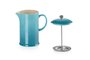 Prensa Francesa Le Creuset Azul Caribe 1L