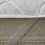Protetor De Colchão Casal Trussardi Branco 1,40 x 2,00 m