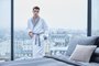 Roupão Masculino Lord Hugo Boss Home Branco GG