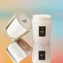 Refil Vela Copo Vidro Clássico Santal Vanille Voluspa 60 Horas