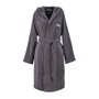 Roupão Feminino Plain com Capuz Tamanho G Boss Home Grafite