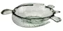 Saladeira Acrílico Tartaruga Verde 45 cm