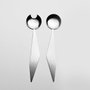 Saladeira Sava Com Talheres Inox Riva Prataria