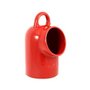 Saleiro de Porcelana Oxford Vermelho 
